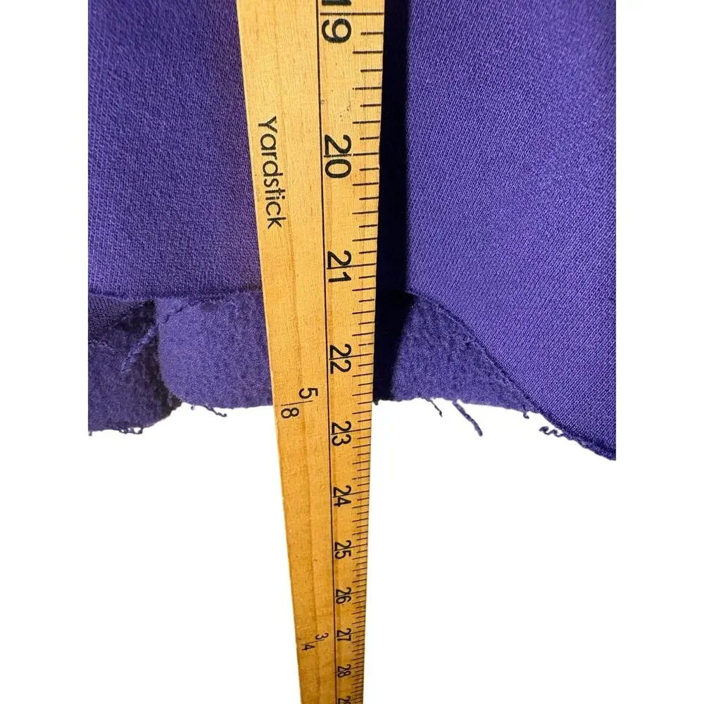 praying rabbit sweatshirt mens size large cropped or womens oversized - Picture 4 of 8